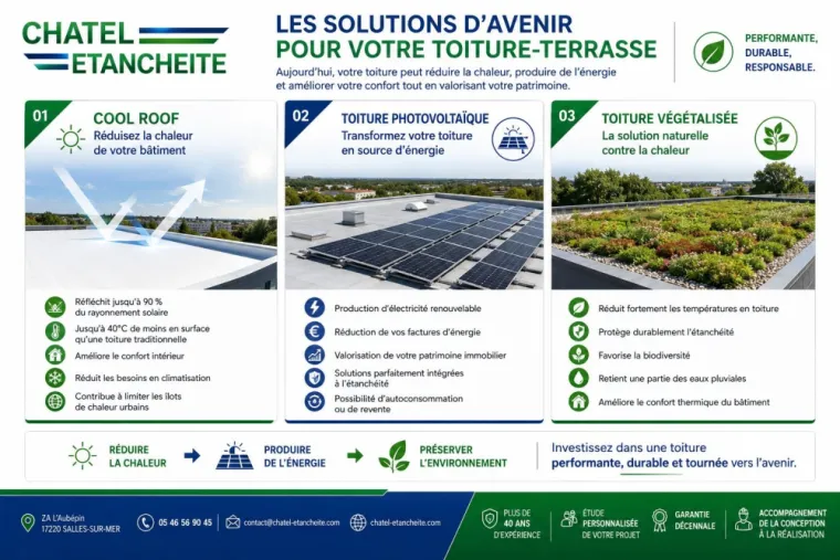 Solutions pour toit-terrasse Royan