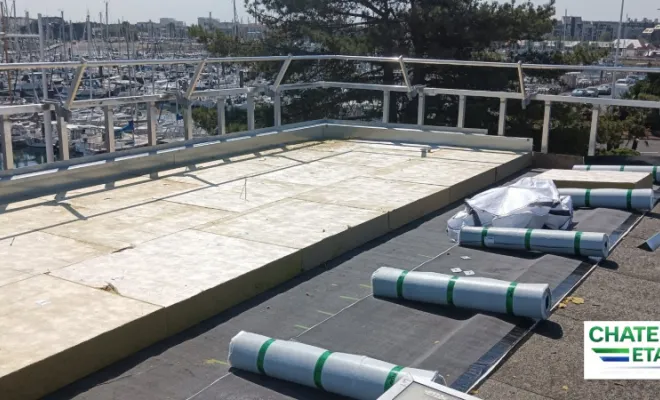 Rénovation toit terrasse La Rochelle | Chatel Étanchéité